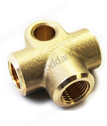 Brake Line 3 Way Connector 356 911 912 914 All  (NLA35566700)