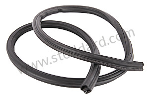 Door Seal Inner Left Oe Manufactuer, , 914, 1970-76 INTERIOR LEFT (91453182110)