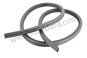 Door Seal Inner Right Oe Manufacturer, , 914, 1970-76 INTERIOR RIGHT (91453182210)