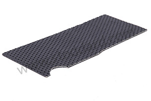 Radio Trim Plate For 914 1970-1974 For Oe Style Radios, With Correct German Basket Weave RIGHT (91455204010)