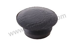 Interior Trim Plug, Black, To Cover Pillar Pad Screws 914 BLACK / BLACK / 10 MM (9145522331001C)