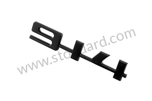 914 Emblem, Black For 914 1974  (91455928711)