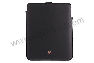 LEATHER TABLET AND IPAD CASE BLACK / BLACK / LEATHER (WAP0300190E)