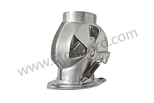 HEATING FLAP STAINLESS STEEL / RIGHT (99A000203240)