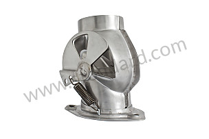 HEATING FLAP STAINLESS STEEL / LEFT (99A000203241)