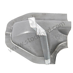 A-Pillar Hinge Post Bottom Repair Panel, Left For 911 912 1965-1989 RIGHT (SIC50103952)