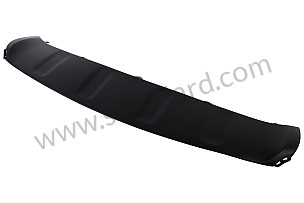 FRONT SPOILER Black / Black (1E0) (95B807061B1E0)