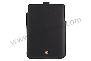 LEATHER TABLET AND IPAD MINI CASE BLACK / BLACK / LEATHER (WAP0301190F)