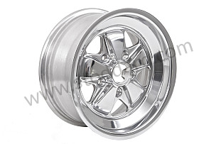 WHEEL, 7 X 15, FULLY POLISHED, WITH TUV HOMOLOGATION ET 23.3 MM / POLISHED / POLISHED / 7 X 15 INCHES (99A000213517)