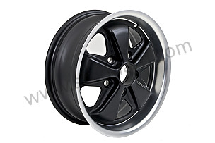 Maxilite  Wheel 15 X 6-Inch Et 36mm Offset Machined Lip With Black Center ET 36 MM / 6 X 15 INCHES (911361020006SB)