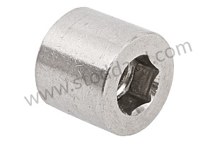 Barrel Exhaust Nut, Stainless Steel, For 911 914-6 1965-1998 STAINLESS STEEL / M8 MM (99908500102S)