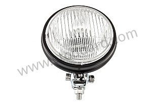 ROUND FOG LAMP, BLACK / WHITE GLASS BLACK / BLACK (99A000213553)