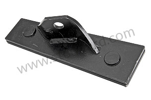HIGH INTENSITY LIGHT OR FOG LAMP HOLDER IN FRONT WING GRILLE, 911 65-68 RIGHT (99A000213572)