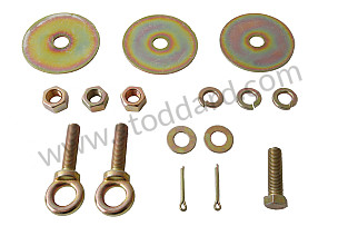 Seat Belt Mount Kit 356. Works For Both Two And Three-Point Belts  (NLA80390105A)