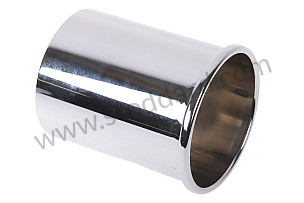 ORNAMENTAL EXHAUST PIPE CHROME / CHROME (91111124503)