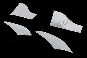 Stone Guard Film For Rear Quarter Panels. 964 (non Turbo)  (PCG55932511)