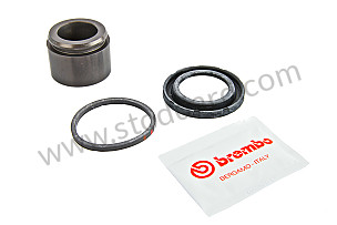 Caliper Seal Set 44mm pistons. Fits 911 964 993 928 87-95 44 MM / OPTION: SPORT TYPE RUNNING GEAR (Option code: M030) (92835191910)