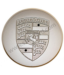 Hub Center Cap, Silver For 911 944 928 SILVER / SILVER (92836103205)