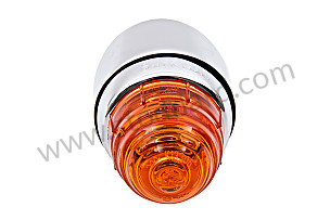 Front Turn Signal Assembly, Right, With Amber Lens For 356B And 356C ORANGE / ORANGE / FRONT RIGHT (NLA63140210)