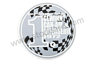 CAN-AM MULTI-SERIES STICKER, 1972  (99A000232736)