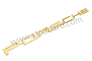 One Piece Gold Decklid Emblem GOLD / GOLD (90155930120)