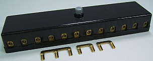 Fuse Box, 12 Position, With Lid For 911 1965-1968 PLASTIC / 12 FUSE (SIC61280120)