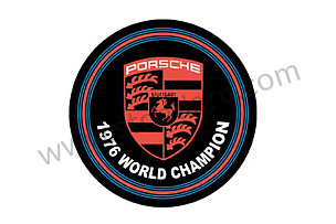 Sticker - "World Champion 1976"  (91170110328)