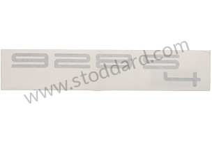 STICKER 928 S4 LIGHT GREY LIGHT GREY / LIGHT GREY (92850533507)