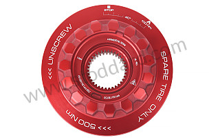 WHEEL NUT FOR CENTRAL LOCKING (FOR SPARE WHEEL ONLY)  (99136118150)