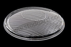 WHITE HEADLAMP GLASS FOR SYMMETRICAL BOSCH HEADLAMP, 356 symmetrical / WHITE / WHITE (99A000240630)