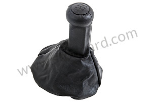 GEAR LEVER GAITER + INTEGRATED LEATHER KNOB  (99A000243994)