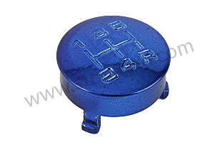 EMBLEM FOR GEAR LEVER KNOB BLUE / BLUE (99A000244065)