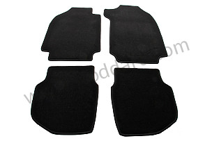 FLOOR MAT BLACK / BLACK (99A000244074)