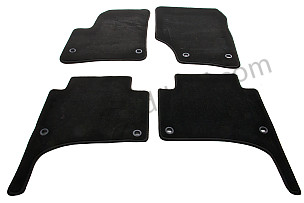 FLOOR MAT BLACK / BLACK (99A000244075)