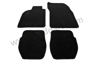 FLOOR MAT BLACK / BLACK (99A000244078)