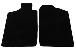 FLOOR MAT BLACK / BLACK (99A000244080)