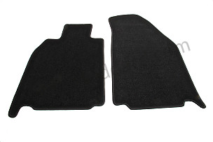 FLOOR MAT WITHOUT BOSE HIFI SYSTEM / BLACK / BLACK (99A000244082)