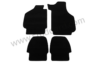 FLOOR MAT BLACK / BLACK (99A000244085)