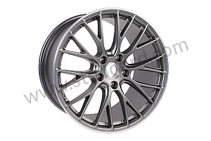 DISC WHEEL PLATINUM SATIN-MATT  (99136276004OB5)
