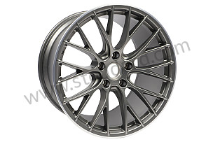 DISC WHEEL PLATINUM SATIN-MATT  (99136276005OB5)