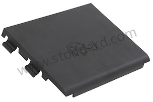 LID COMPRESSOR EMERGENCY WHEEL BLACK Black / Black (1E0) (991555765031E0)