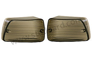 SMOKED FRONT INDICATOR GLASS PAIR / Smoked / Smoked (99A000247811)