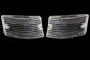 WHITE FRONT INDICATOR GLASS PAIR / WHITE / WHITE (99A000247813)