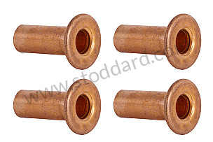 SET OF 4 RIVETS FOR FRONT OR REAR INDICATOR LENSES, 911 65-68  (99A000247906)