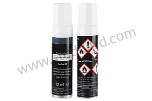PAINT TOUCH-UP APPLICATOR SET COMPRISING: PAINT TOUCH-UP APPLICATOR PRIMER PAINT TOUCH-UP APPLICATOR CLEAR LACQUER GRAPHITE BLUE METALLIC  (91109593323M5G)