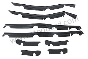 Bumper Beading Set For 911 930 Turbo 1976-1989  (PCG50339400)