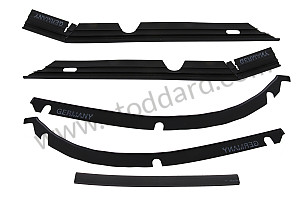 Bumper Beading Set For 911 1974-1989  (PCG79950307)