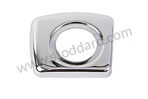 CHROME PLATED COVER FOR DOOR OPENING PUSHBUTTON LEFT (A90155549550)