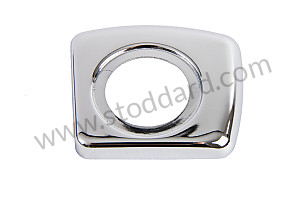 CHROME PLATED COVER FOR DOOR OPENING PUSHBUTTON RIGHT (A90155549650)