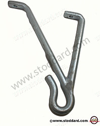 Rear Tow Hook, Factory Optional Accessory. 911 912 1965-1973  (90150603101)